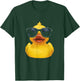 Rubber Duck Cool Duckie With Sunglasses Duckling Funny Ducky T-Shirt - T-Shirt | Forest