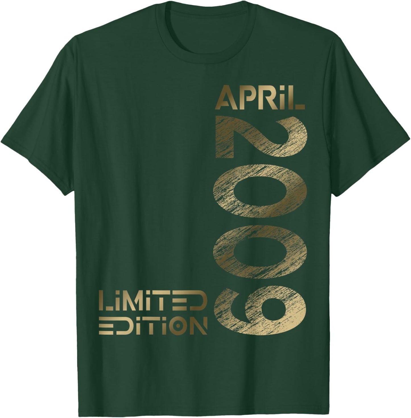 Limited Edition April 2009 Junge Mädchen 17. Geburtstag T-Shirt - T-Shirt | Forest