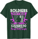 Soldiers Don't Brag Proud Army Cousin Pride Military Family T-Shirt - T-Shirt | Forest