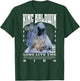BACKPRINT King Baldwin IV , black T-Shirt - T-Shirt | Forest