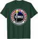 Back Print Only Retro Vintage Gas Station Standard Motor Oil T-Shirt - T-Shirt | Forest