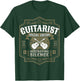 Guitarist Guitar Player Design I Destroying Silence Vintage T-Shirt - T-Shirt | Forest