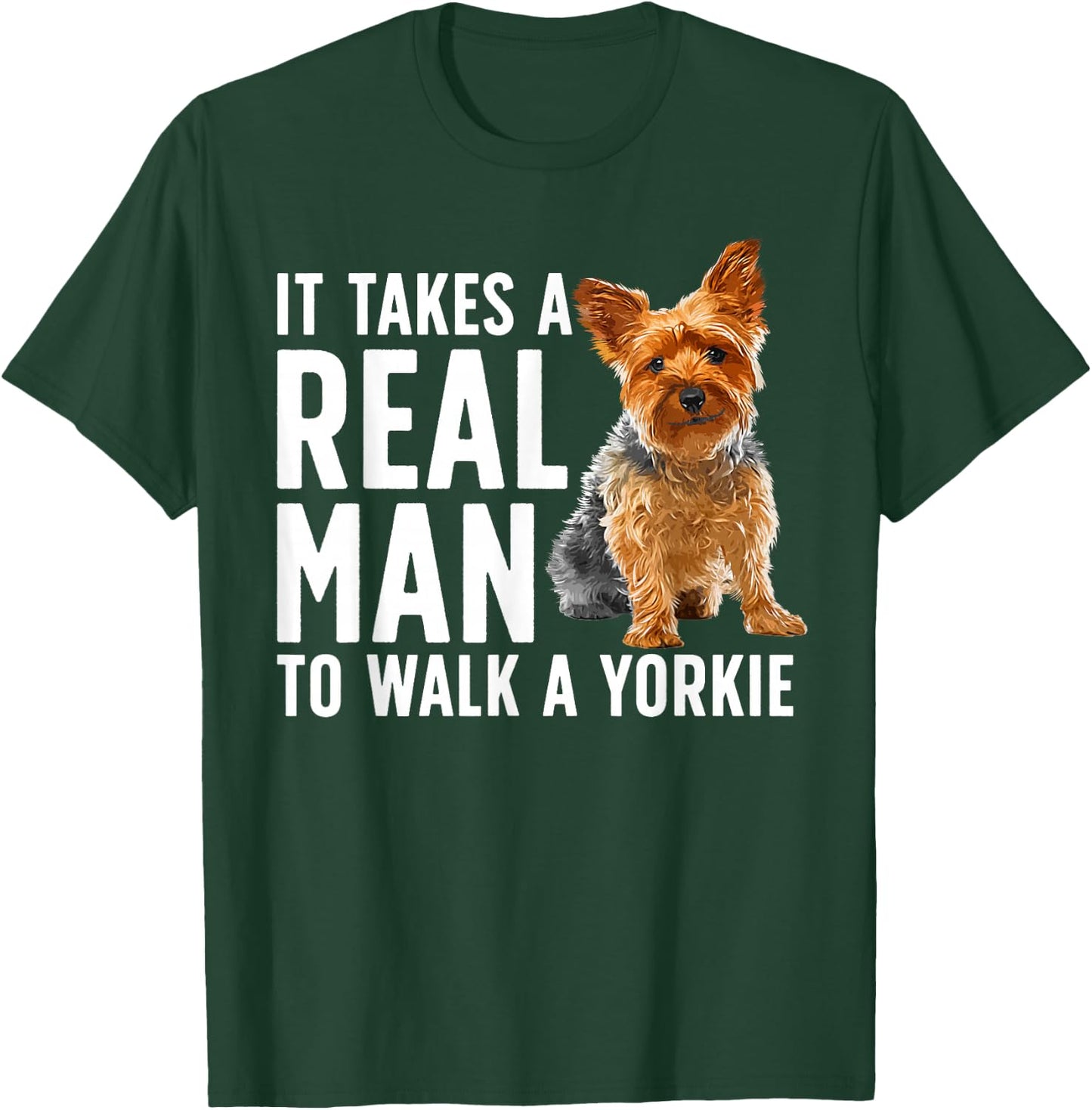 Cute Yorkshire Terrier Boys Yorkshire Yorkie Lovers T-Shirt - T-Shirt | Forest