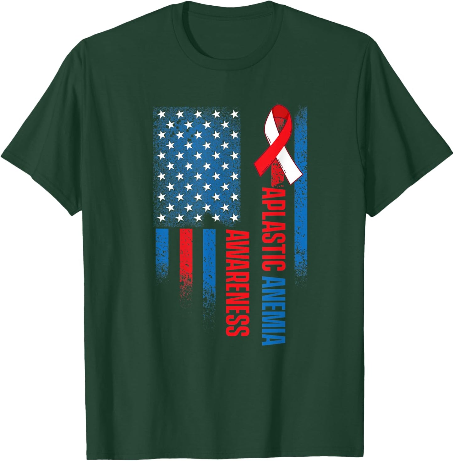 Aplastic Anemia Survivor Anemic Warrior T-Shirt - T-Shirt | Forest