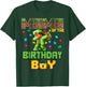Mom Mama of The Birthday Boy Video Gamer Pixel Dab Number T-Shirt - T-Shirt | Forest