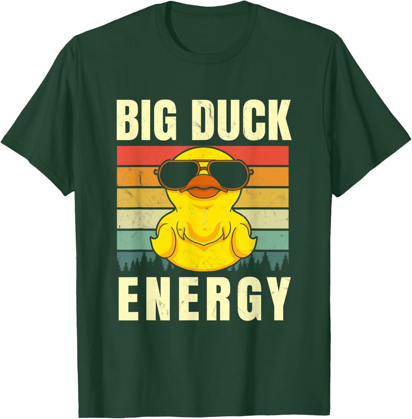 Duck Gifts Men Quack Quakin Youth Rubber Ducky T-Shirt - T-Shirt | Forest