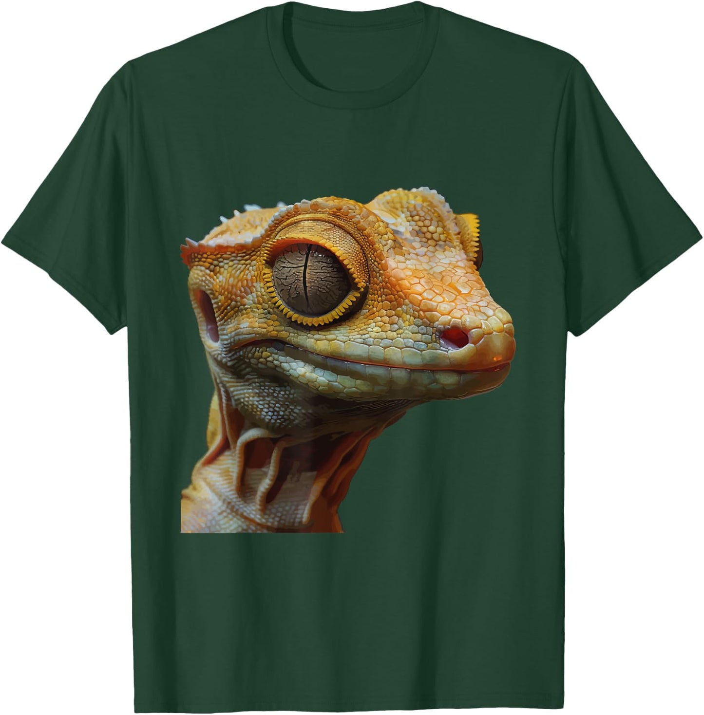 Crested Gecko T-Shirt - T-Shirt | Forest