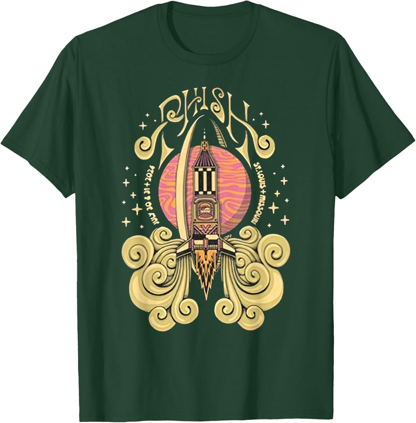 Phish Store Summer Tour T-Shirt - T-Shirt | Forest