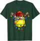 Christmas Softball Xmas Christmas Lights Softball Player T-Shirt - T-Shirt | Forest