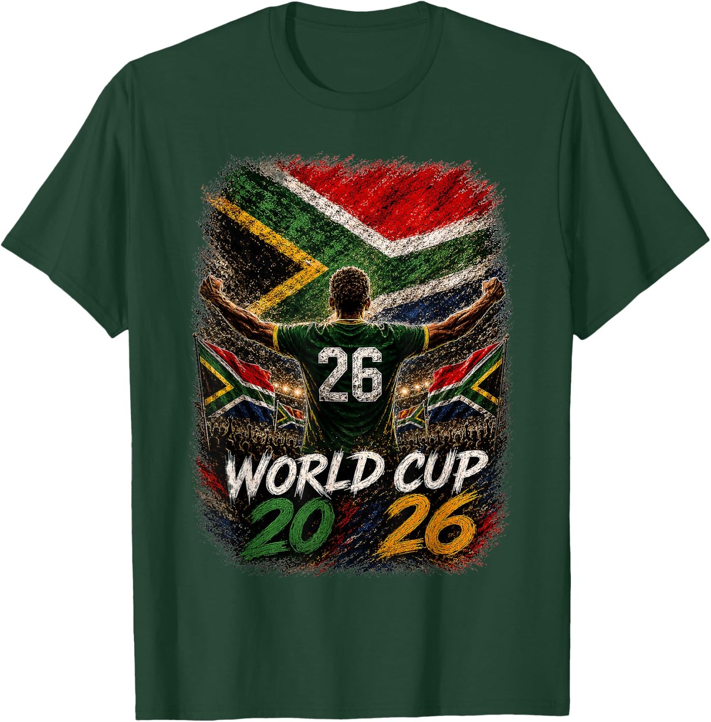 Soccer - World Cup 2026 South Africa Winner T-Shirt - T-Shirt | Forest