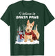 Cute Scottish Terrier Dog Christmas Snowman Christmas Pajama T-Shirt - T-Shirt | Forest