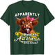 Apparently I Have An Attitude funny highland cow men women T-Shirt - T-Shirt | Forest