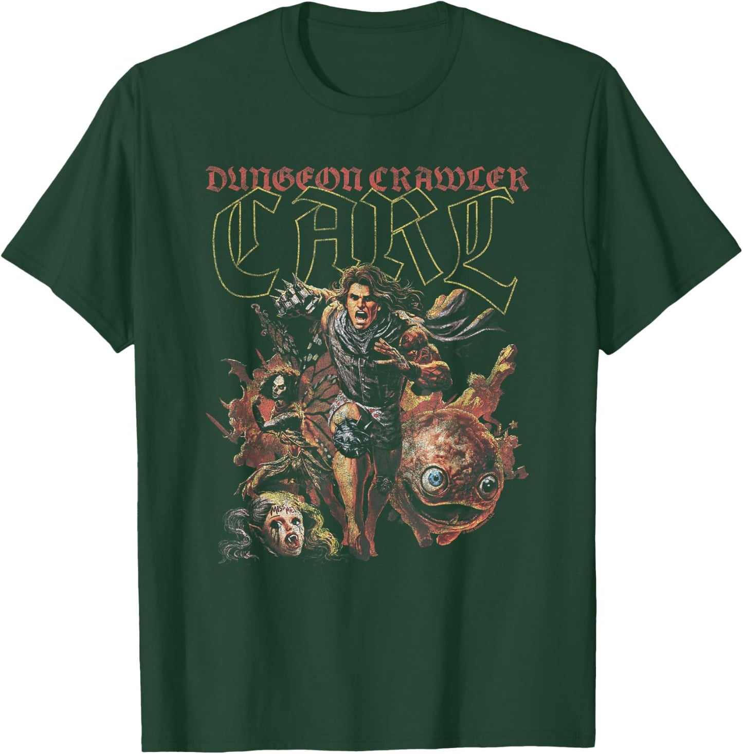 The Inevitable Ruin Cover LitRPG Book T-Shirt - T-Shirt | Forest