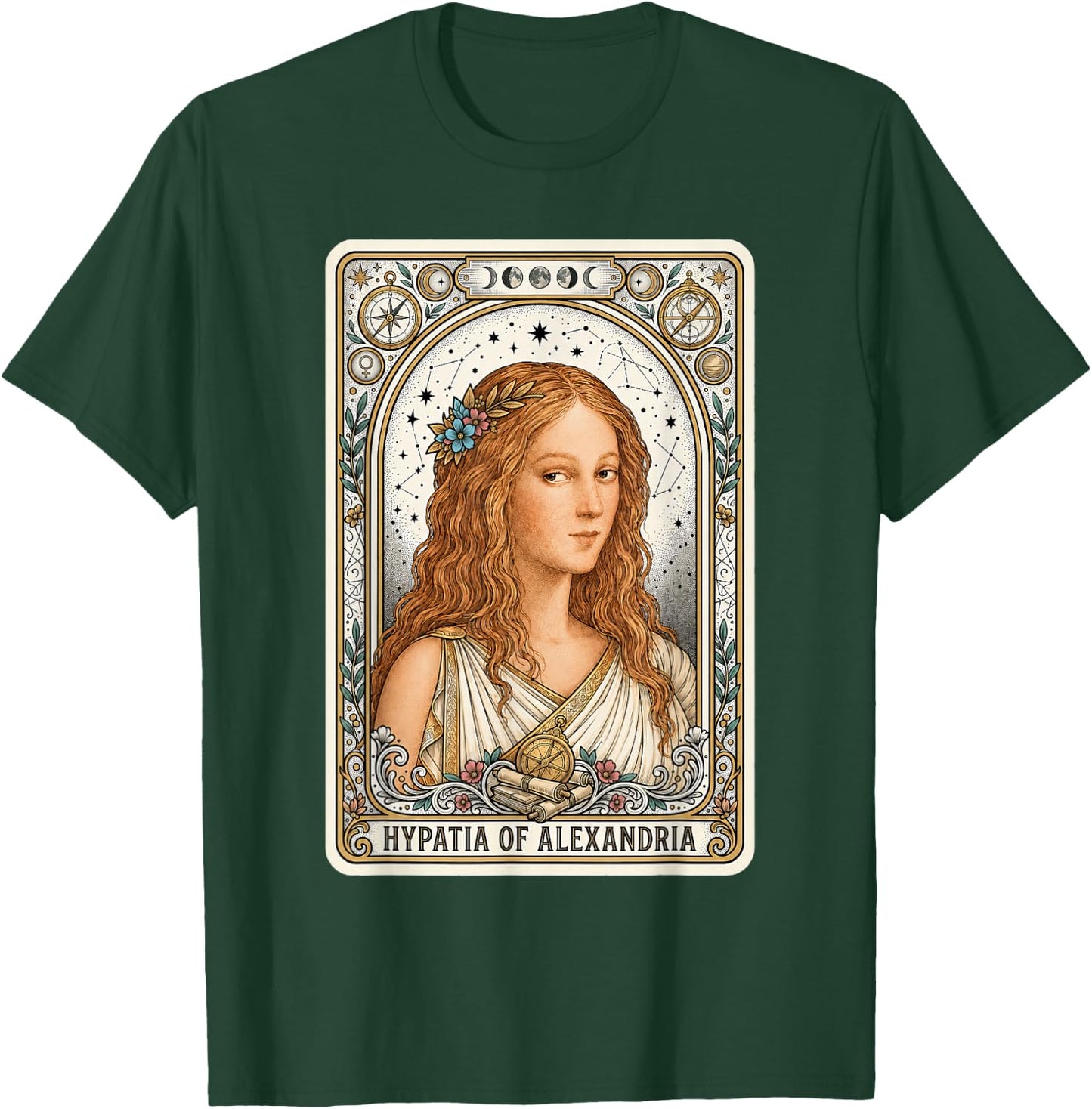 Hypatia of Alexandria T-Shirt - T-Shirt | Forest