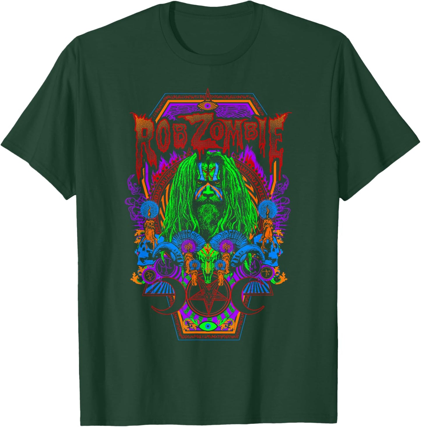 Rob Zombie – Necrocolor T-Shirt - T-Shirt | Forest