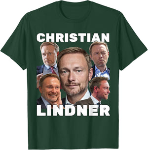 Lindner Fan Merch , black T-Shirt - T-Shirt | Forest