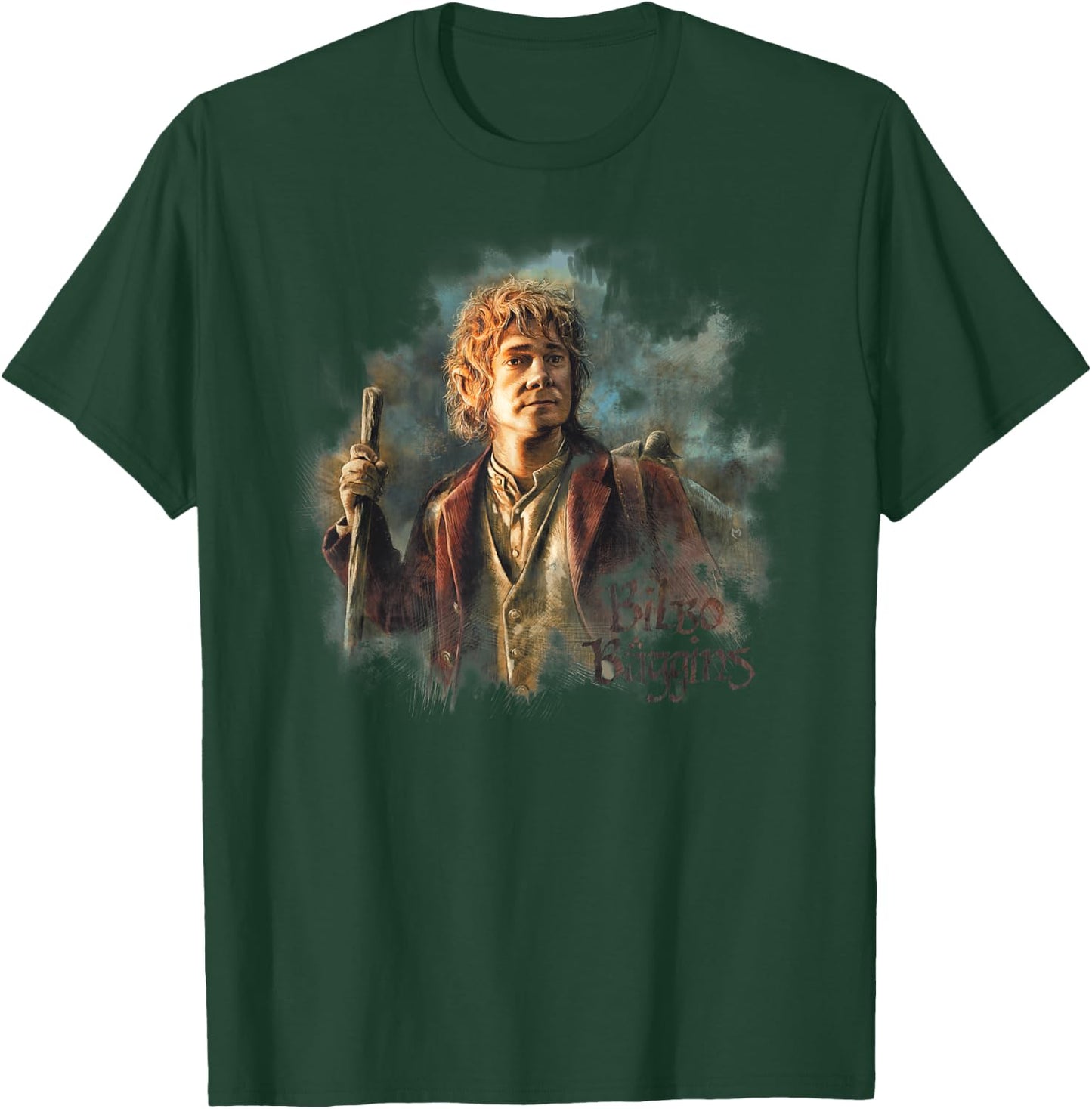The Hobbit Bilbo Baggins T-Shirt - T-Shirt | Forest