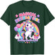 Rainbow Unicorn Birthday Girl Cupcake Party T-Shirt - T-Shirt | Forest