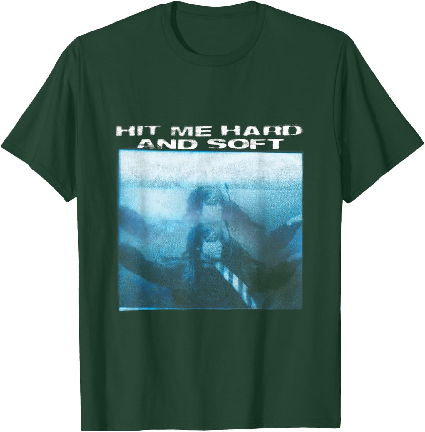 Official Billie Eilish Hit Me Hard and Soft Floating , black T-Shirt - T-Shirt | Forest