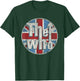 The Who Offizielles Union Jack Circle Logo im Used-Look T-Shirt - T-Shirt | Forest