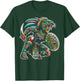 Aztec Jaguar Warrior Aztec Culture Mayan Indigenous T-Shirt - T-Shirt | Forest