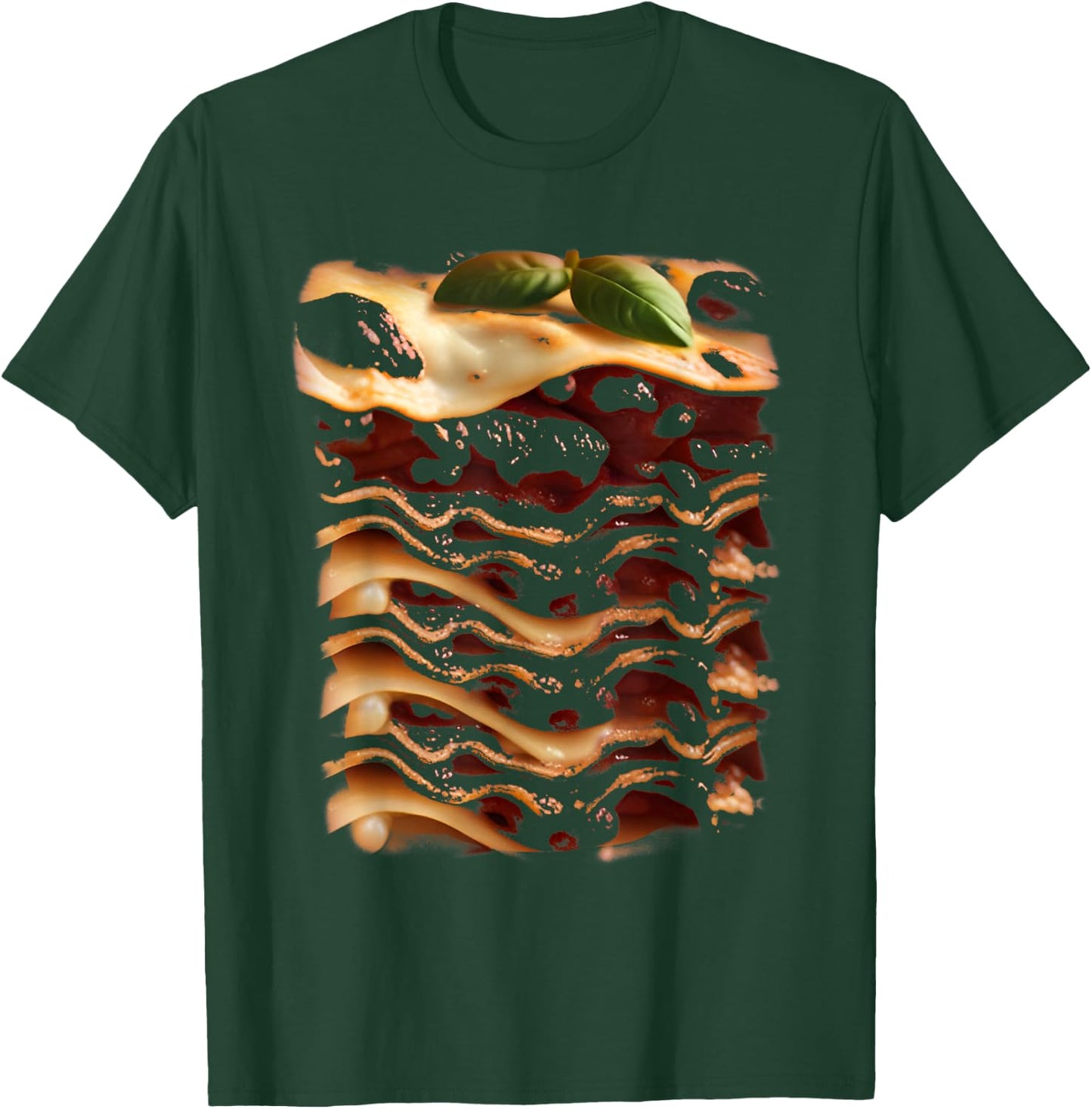 Lasagne Halloween Costume , red T-Shirt - T-Shirt | Forest