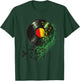 Rasta Reggae Music Vinyl Jamaican Pride Rastafarian T-Shirt - T-Shirt | Forest
