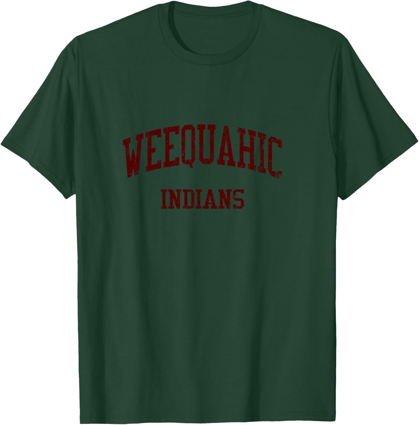 Weequahic High School HS Newark NJ Vintage Sports T-Shirt - T-Shirt | Forest