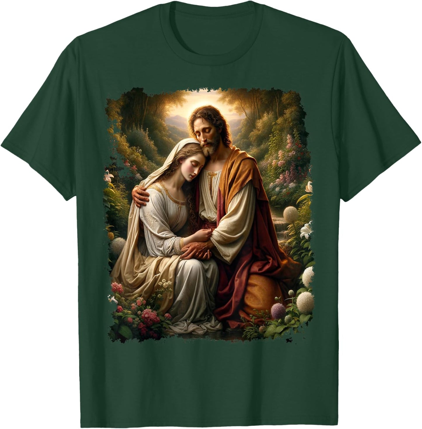 Jesus Christ Mary Magdalene T-Shirt - T-Shirt | Forest