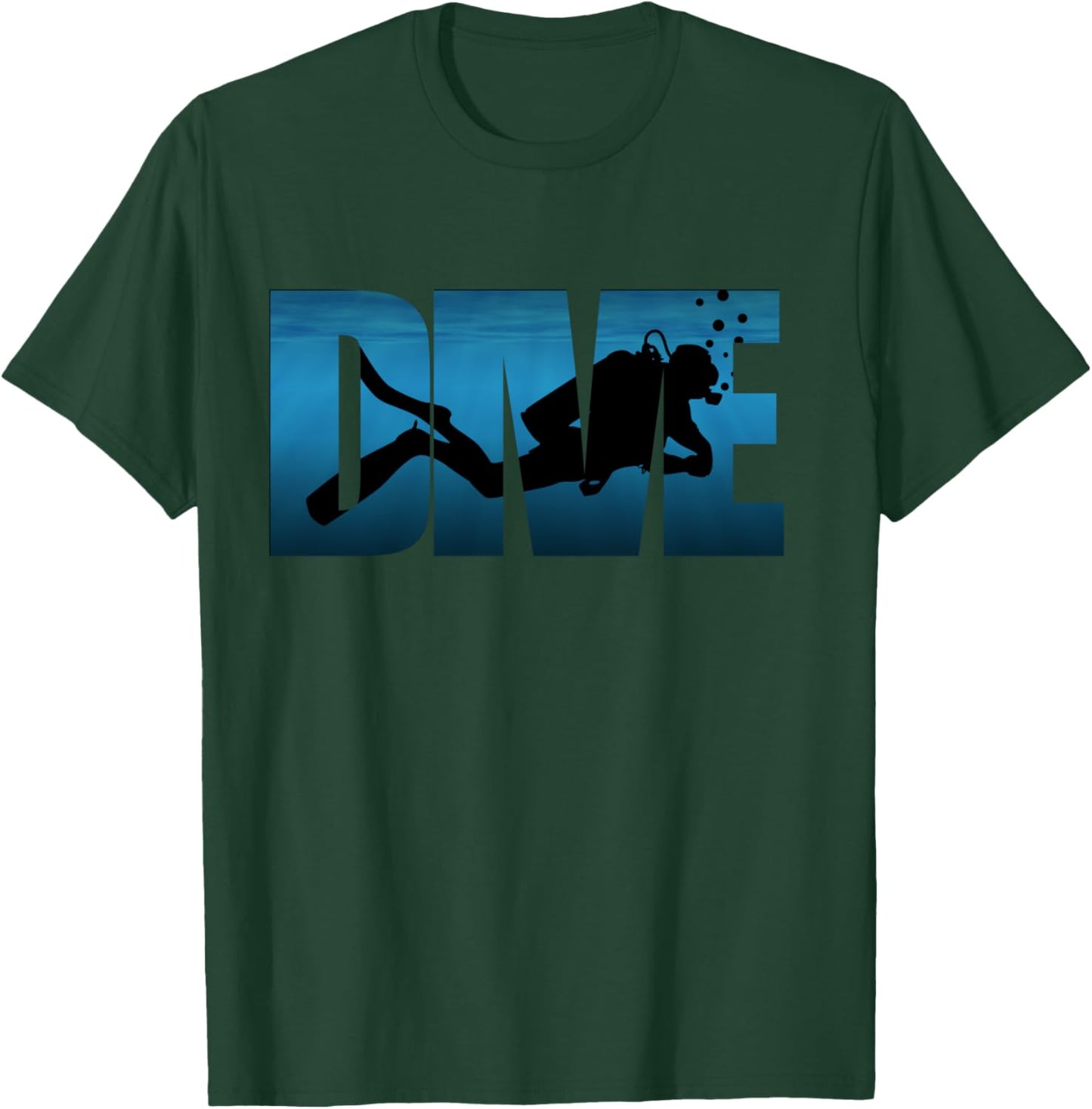 Scuba diving dive dive apnea man woman T-Shirt - T-Shirt | Forest