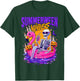 Summerween Funny Skeletons Halloween Floating Pool Pumpkin T-Shirt - T-Shirt | Forest