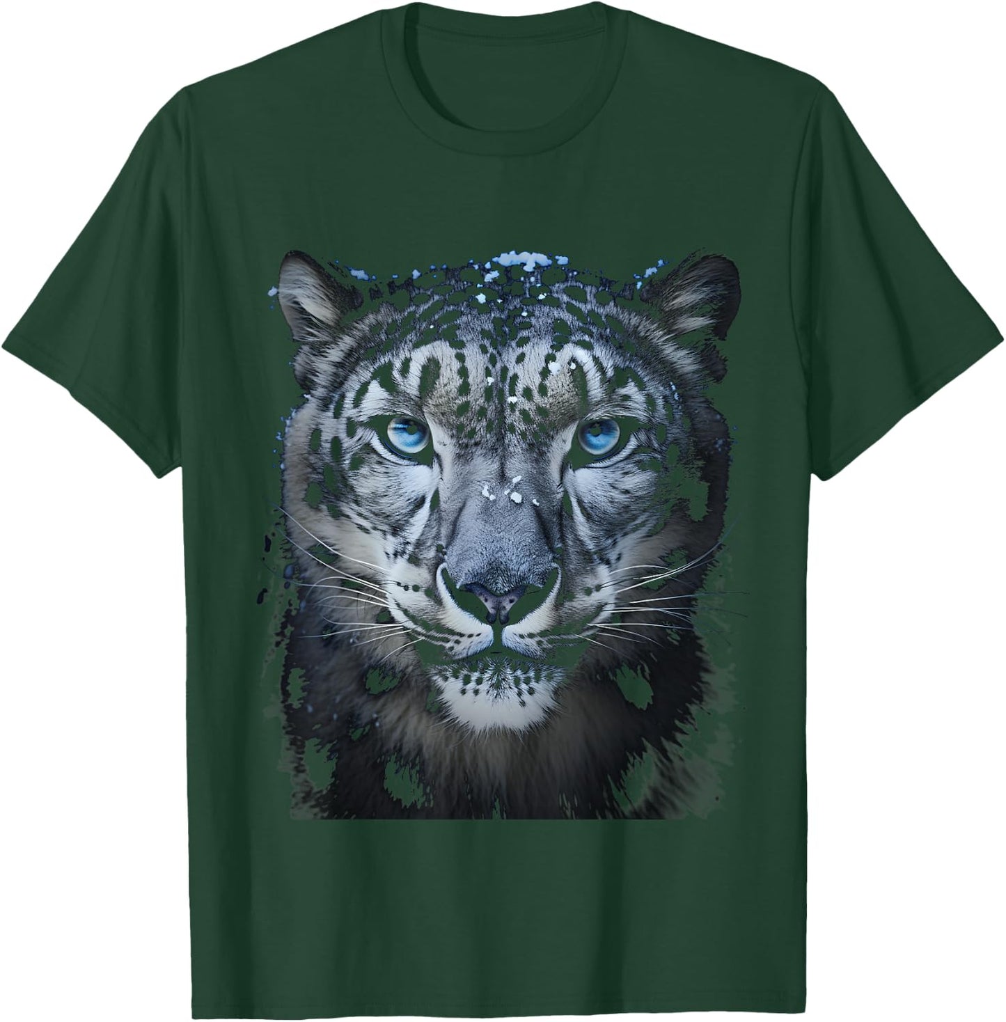 Leopard Animal for Cheetah Tiger Leopard Face Lion fans Cat T-Shirt - T-Shirt | Forest