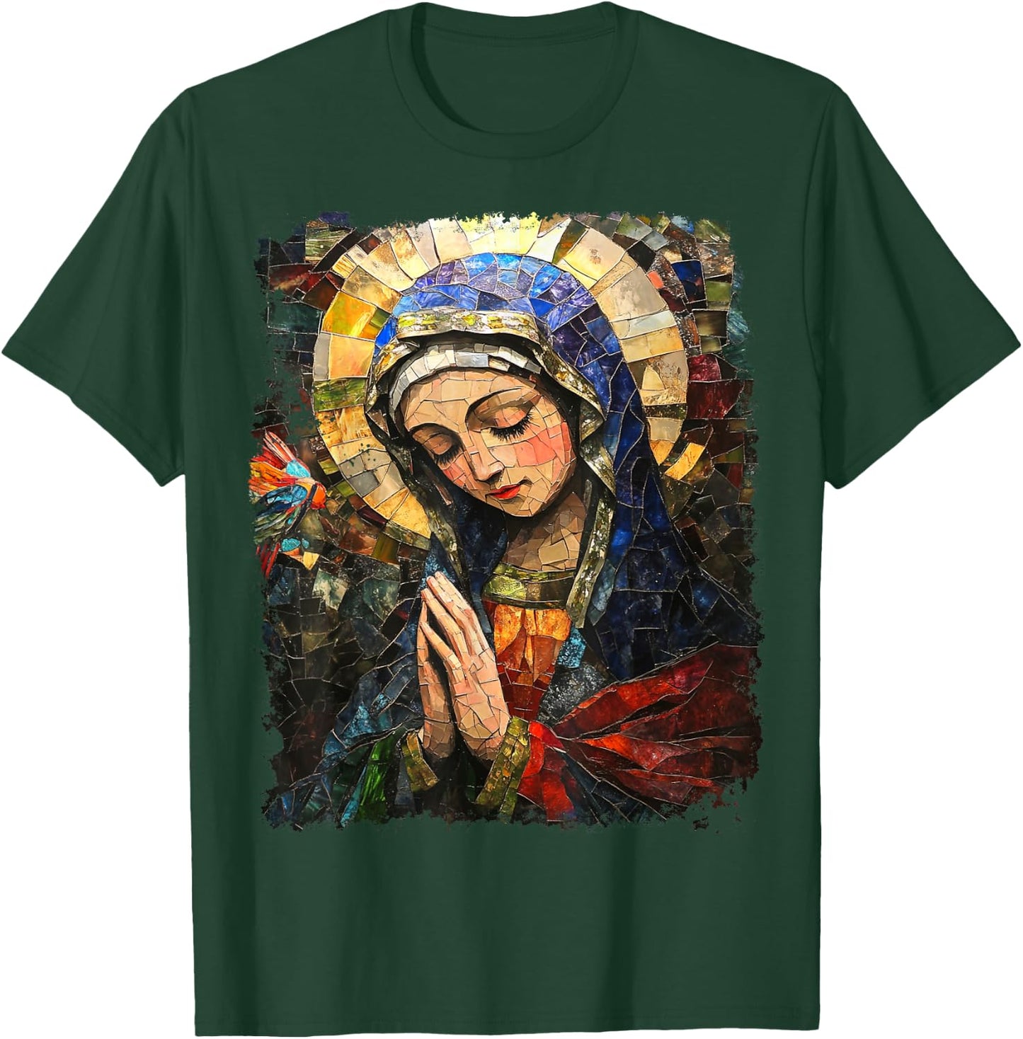 The Virgin Mary Catholic Church T-Shirt - T-Shirt | Forest