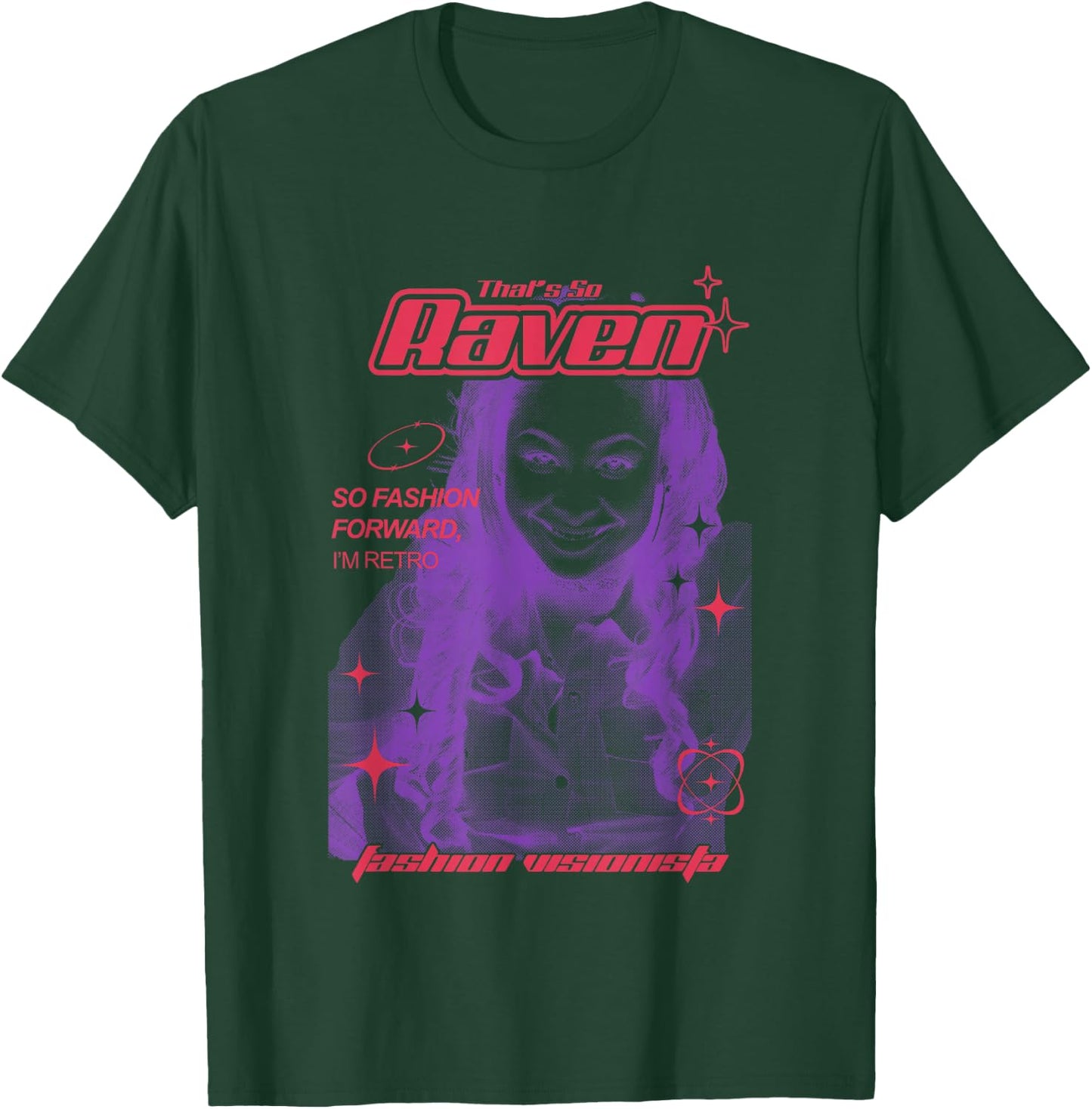 Disney That's So Raven Fashion Visionista Retro Poster T-Shirt - T-Shirt | Forest