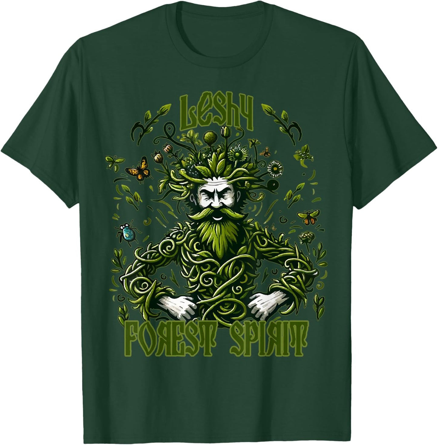 Leshy Slavic Folklore Forest Spirit Slavic Mythology T-Shirt - T-Shirt | Forest