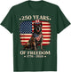 Cane Corso Dog 250 Years of Freedom USA Flag 4th July T-Shirt - T-Shirt | Forest