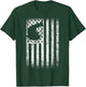 Catfishing American Flag - Catfish Angler Fisherman T-Shirt - T-Shirt | Forest