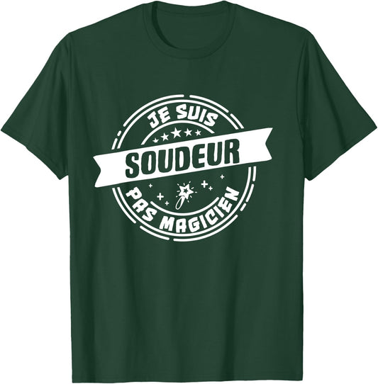 Humor Welder Gift Craft Profession T-Shirt - T-Shirt | Forest