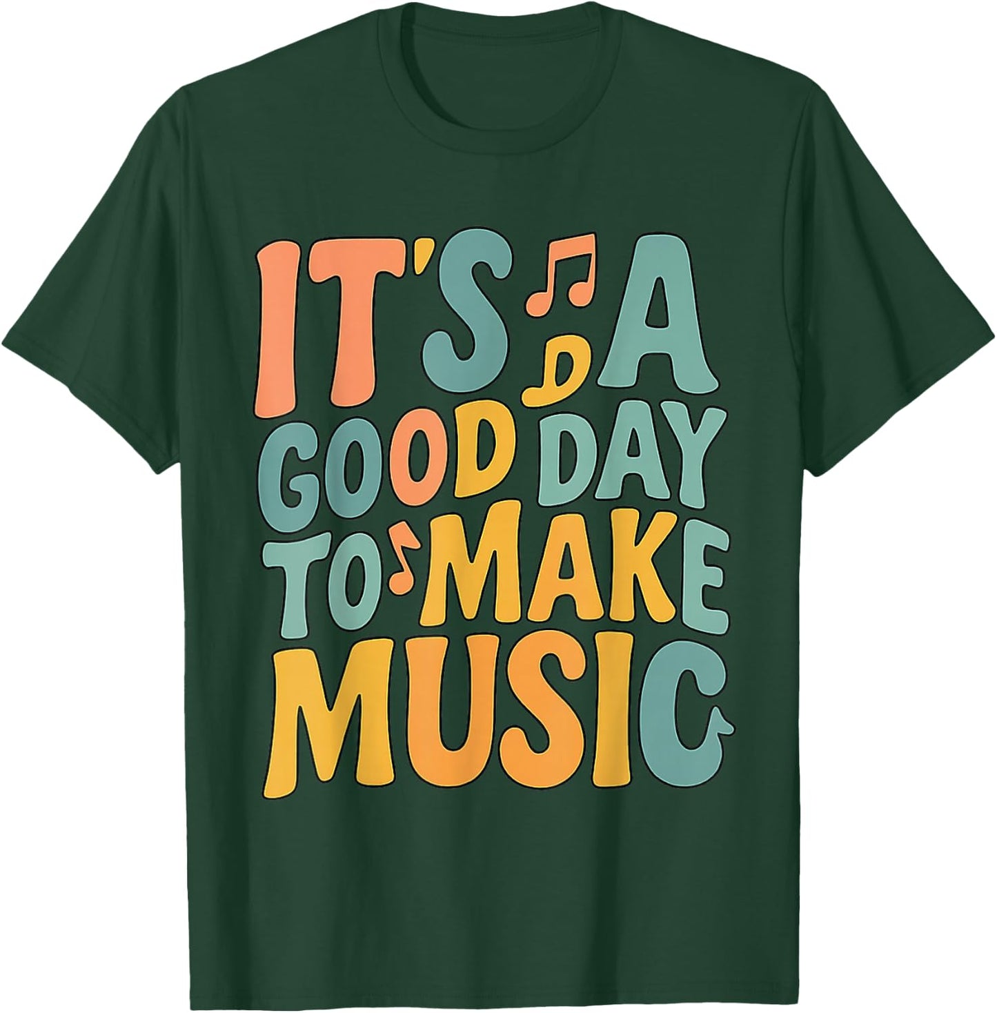 Cute for Family Music Lover Matching Party or Trip T-Shirt - T-Shirt | Forest