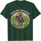 Feeling Haggard Country Music Western Outlaw Cowboy Old West T-Shirt - T-Shirt | Forest