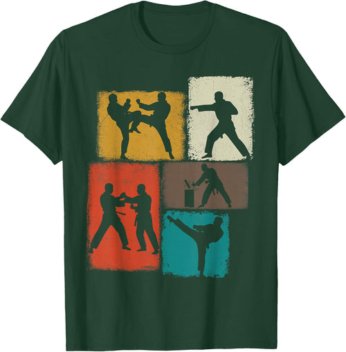 Taekwondo Practitioner Collage Men Kids Coach Youth Boys