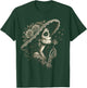 la Catrina Blowing Wish Sugar Skull Lady Dandelion Art T-Shirt - T-Shirt | Forest