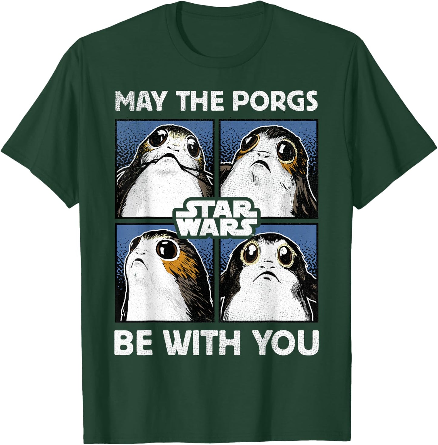 Star Wars May The Porgs Be With You T-Shirt - T-Shirt | Forest
