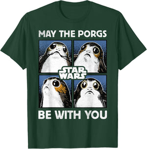 Star Wars May The Porgs Be With You T-Shirt - T-Shirt | Forest