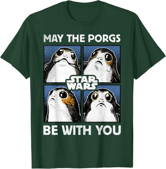 Star Wars May The Porgs Be With You T-Shirt - T-Shirt | Forest