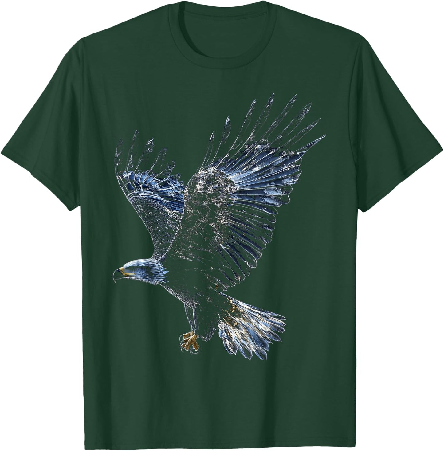 Eagle Bird Graphic Animal Art Eagle T-Shirt - T-Shirt | Forest