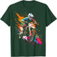Dirt Bike Coloured Motocross Motorcycle Design for Boys , black T-Shirt - T-Shirt | Forest