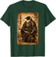 Penguin Samurai Art Japanese Vintage T-Shirt - T-Shirt | Forest