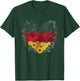 Deutschland Herz mit der Deutschen Flagge Germany T-Shirt - T-Shirt | Forest
