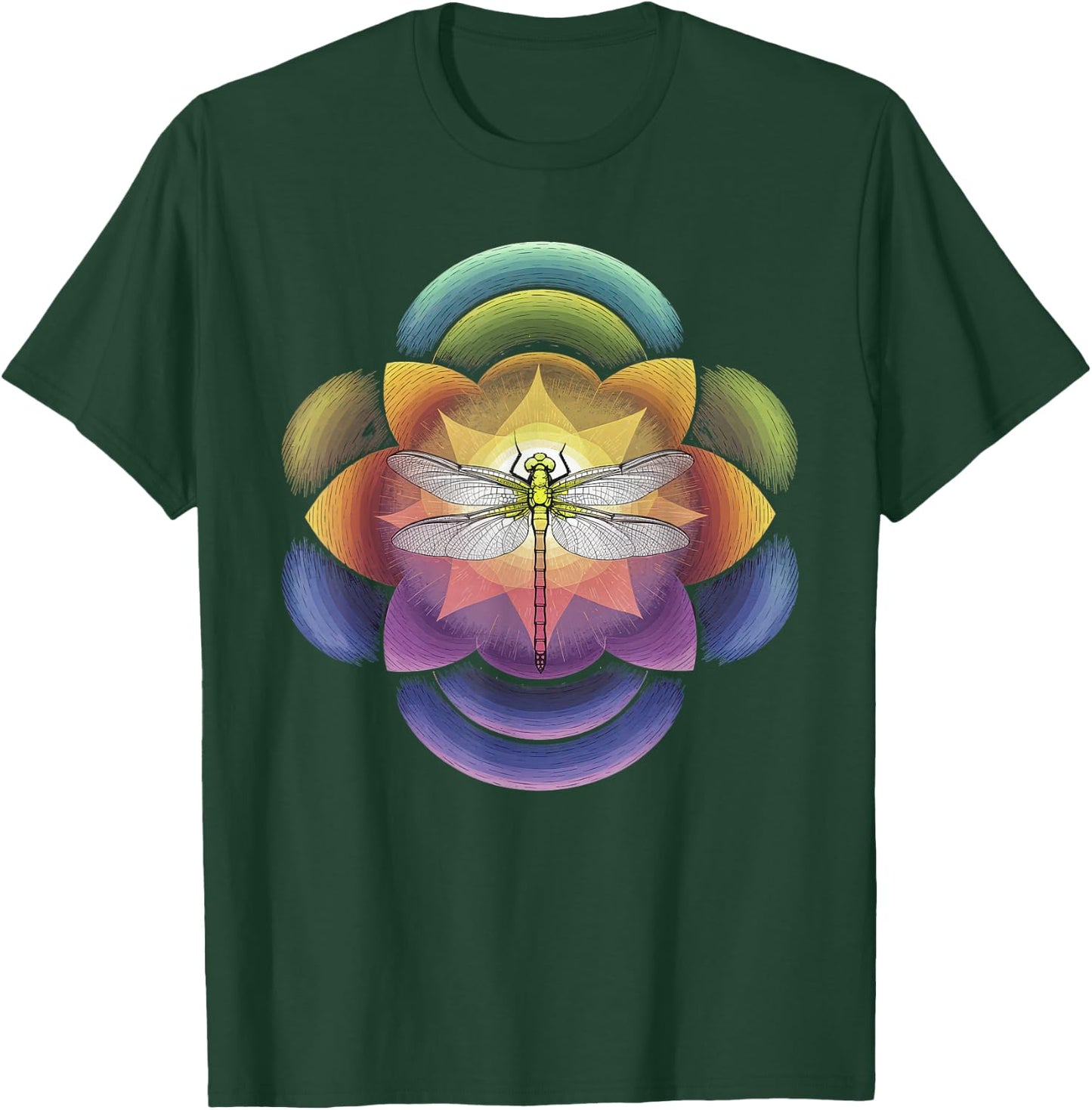 Dragonfly Women Men Kids Insect Darner Skimmer Nature T-Shirt - T-Shirt | Forest